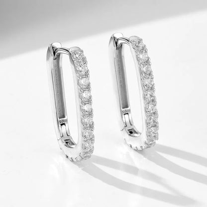 Argolas Ovaladas com Zircónias