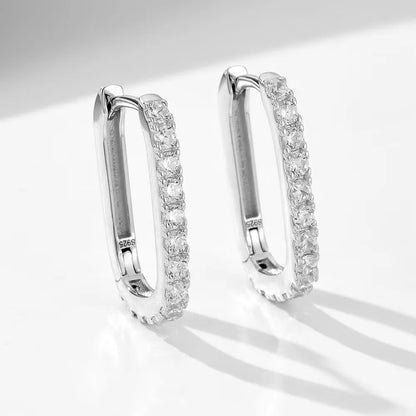 Argolas Ovaladas com Zircónias