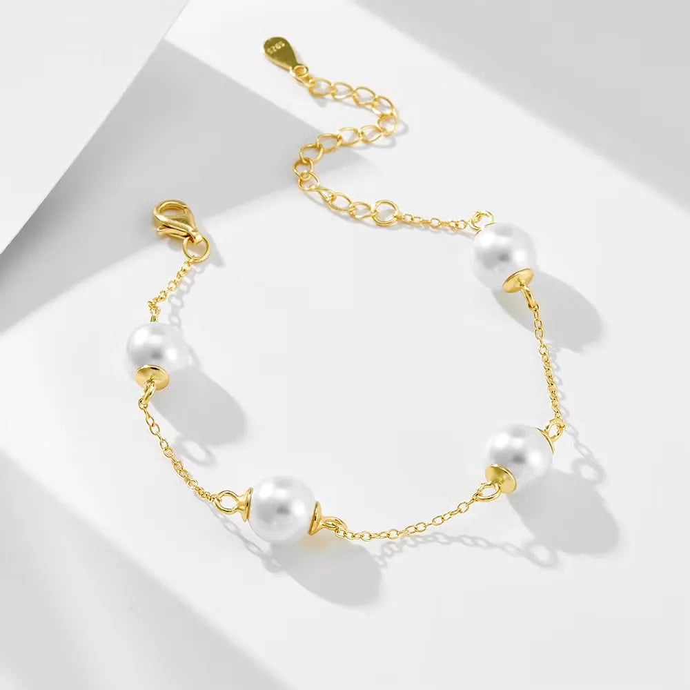 Pulseira de Pérola de Água Doce