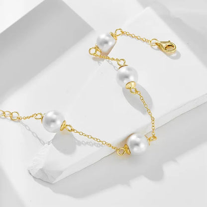 Pulseira de Pérola de Água Doce